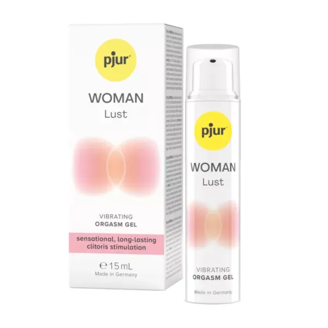 pjur Woman Lust 陰蒂刺激凝膠，水基配方，提供持久陰蒂刺激，增強女性快感。
