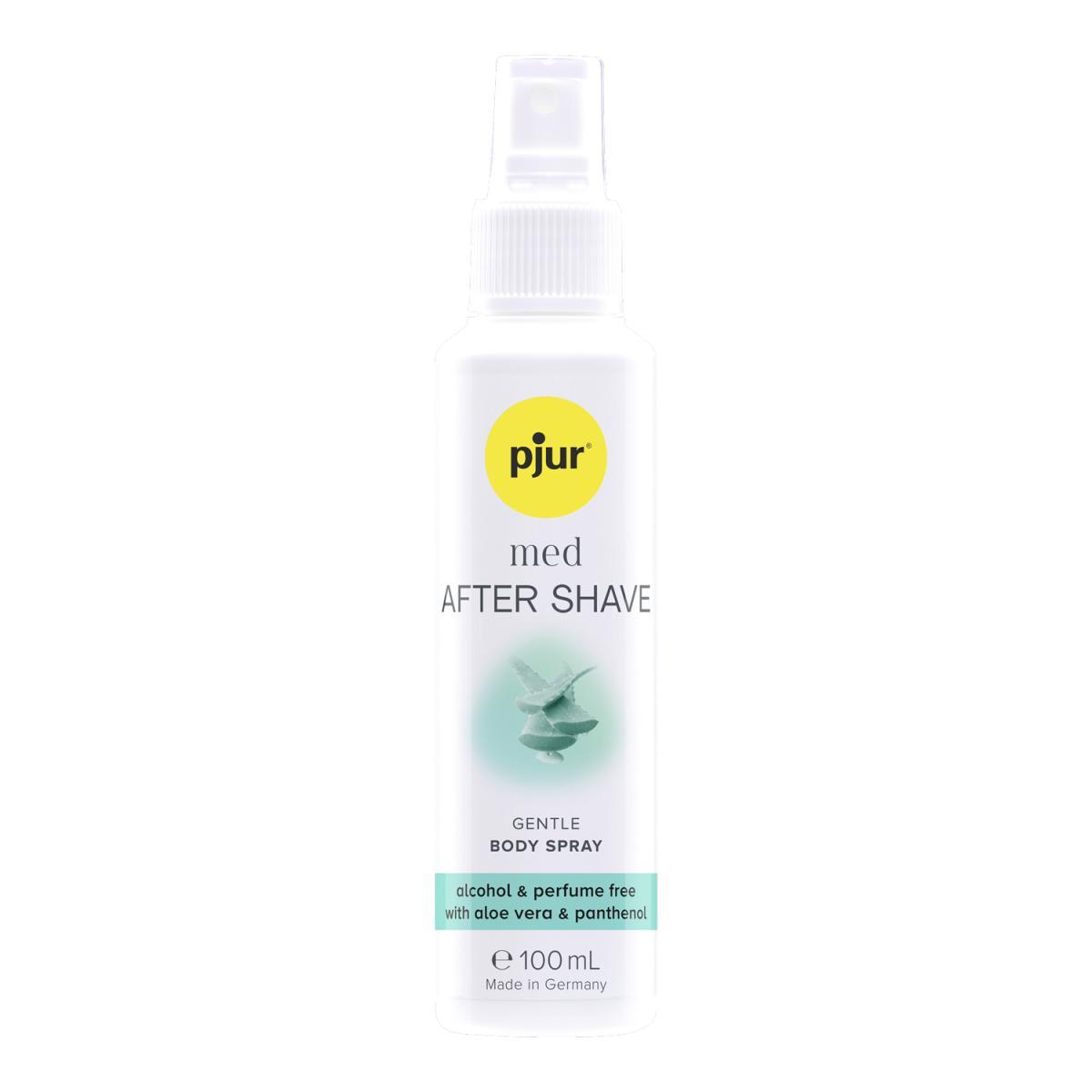pjur MED After Shave Spray 100ml，私處剃後舒緩噴霧，無酒精無香料，呵護敏感肌膚。