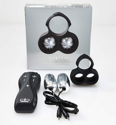 Hot Octopuss Jett 配戴式陰莖振動器 黑色