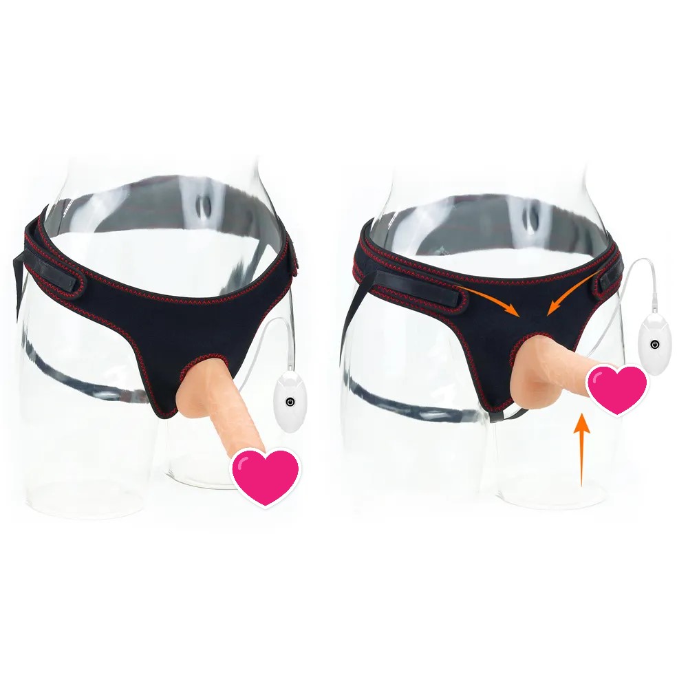 Lovetoy 簡易穿戴式震動假陽具套裝