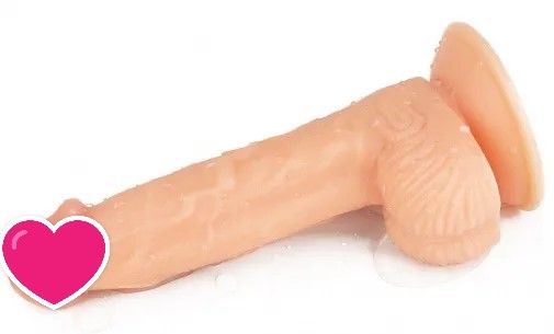 Lovetoy 7" 極柔軟仿真陽具 肉色