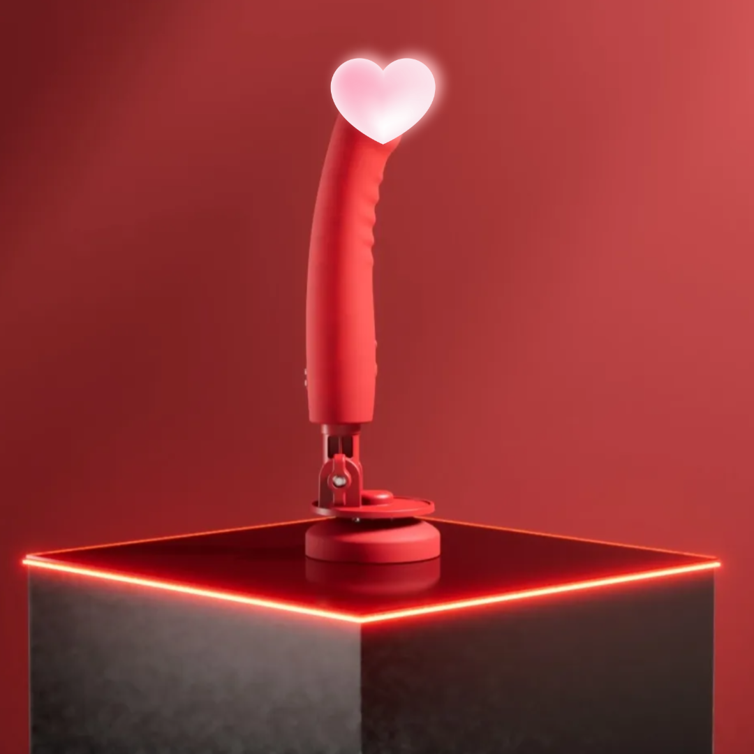 Lovense Mission 2 智能控制震動式假陽具 紅色