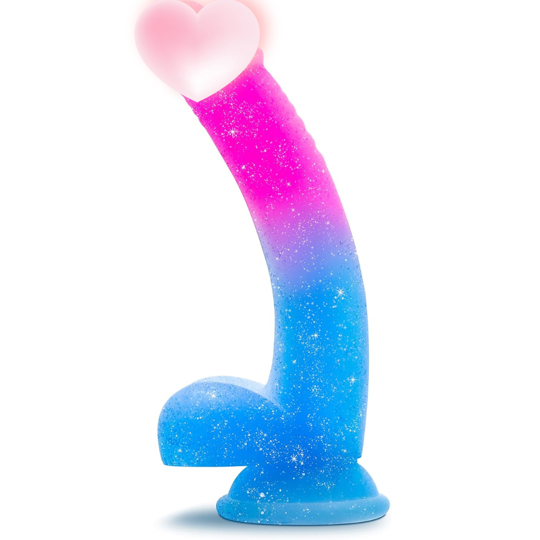 Avant Chasing Sunsets Mermaid Dildo 漸變色彩陽具  ( 粉色藍色 )