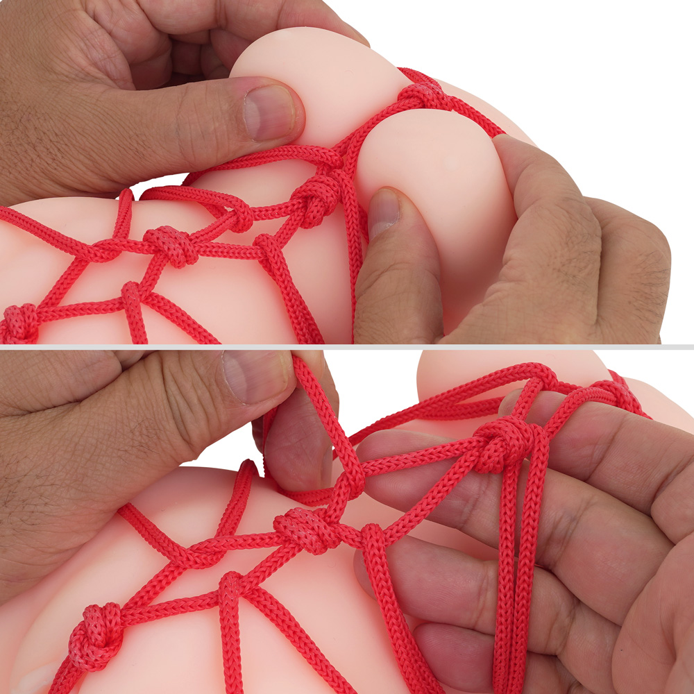 MOTLAB 緊縛ホール Red Punish 飛機杯 紅繩細節