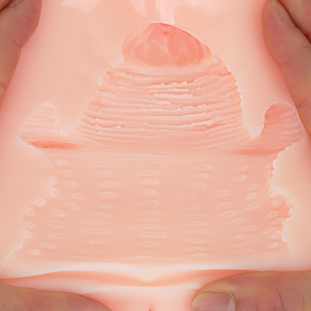 MOTLAB 緊縛ホール Red Punish 飛機杯 內壁特寫