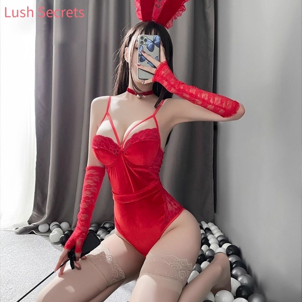 Lush Secrets LS-002 高級兔女郎 (黑色/白色/紅色)