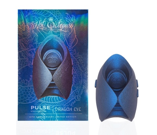 Hot Octopuss Pulse Dragon Eye 震動飛機杯，獨家Pulse Plate技術，5段震動+9速振盪，免手操作快感升級。