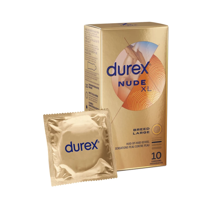 DUREX - NUDE XL CONDOMS 10 PCS