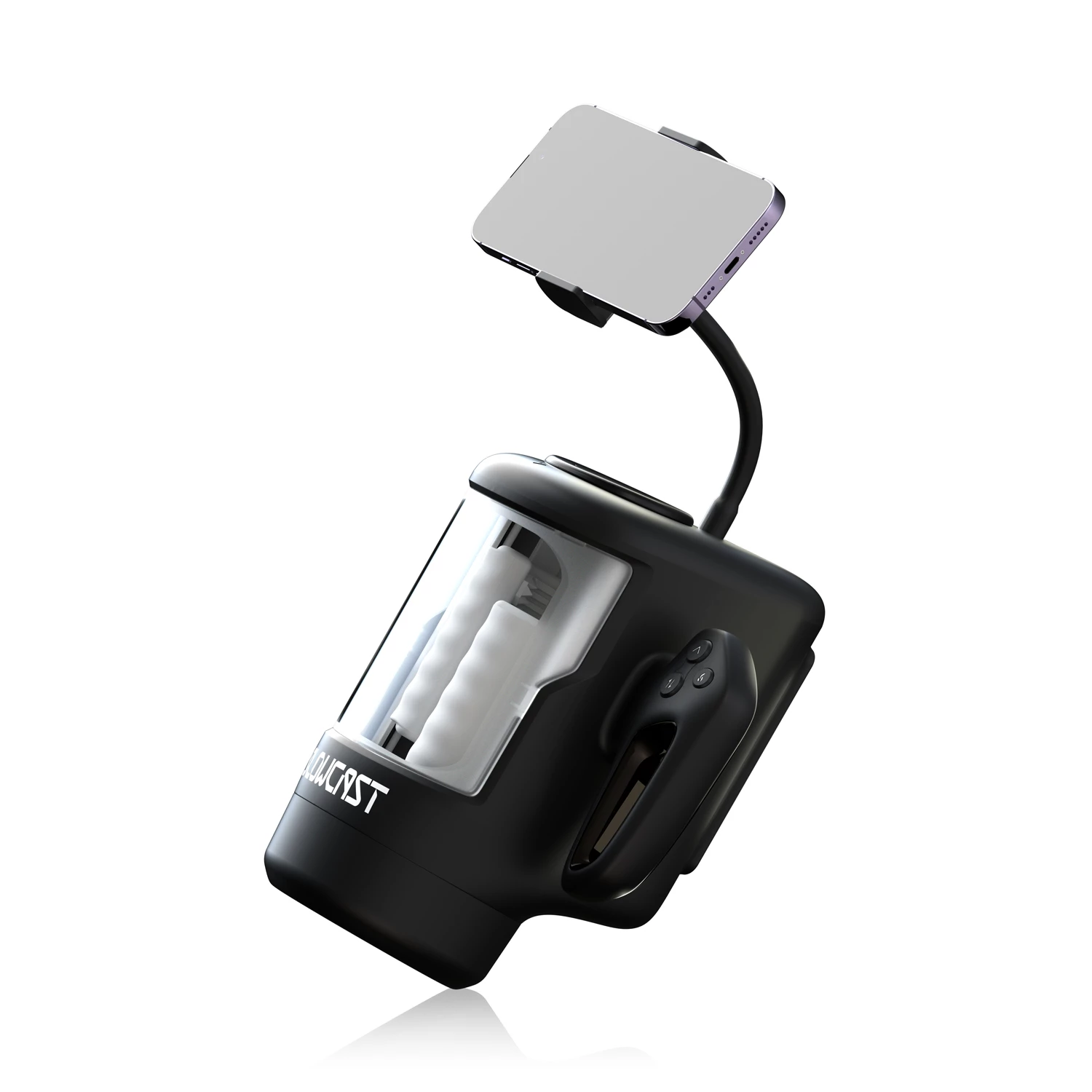 Blowcast WingXP 電動自慰器，具振動、加熱與前後移動功能，提供多重快感體驗。