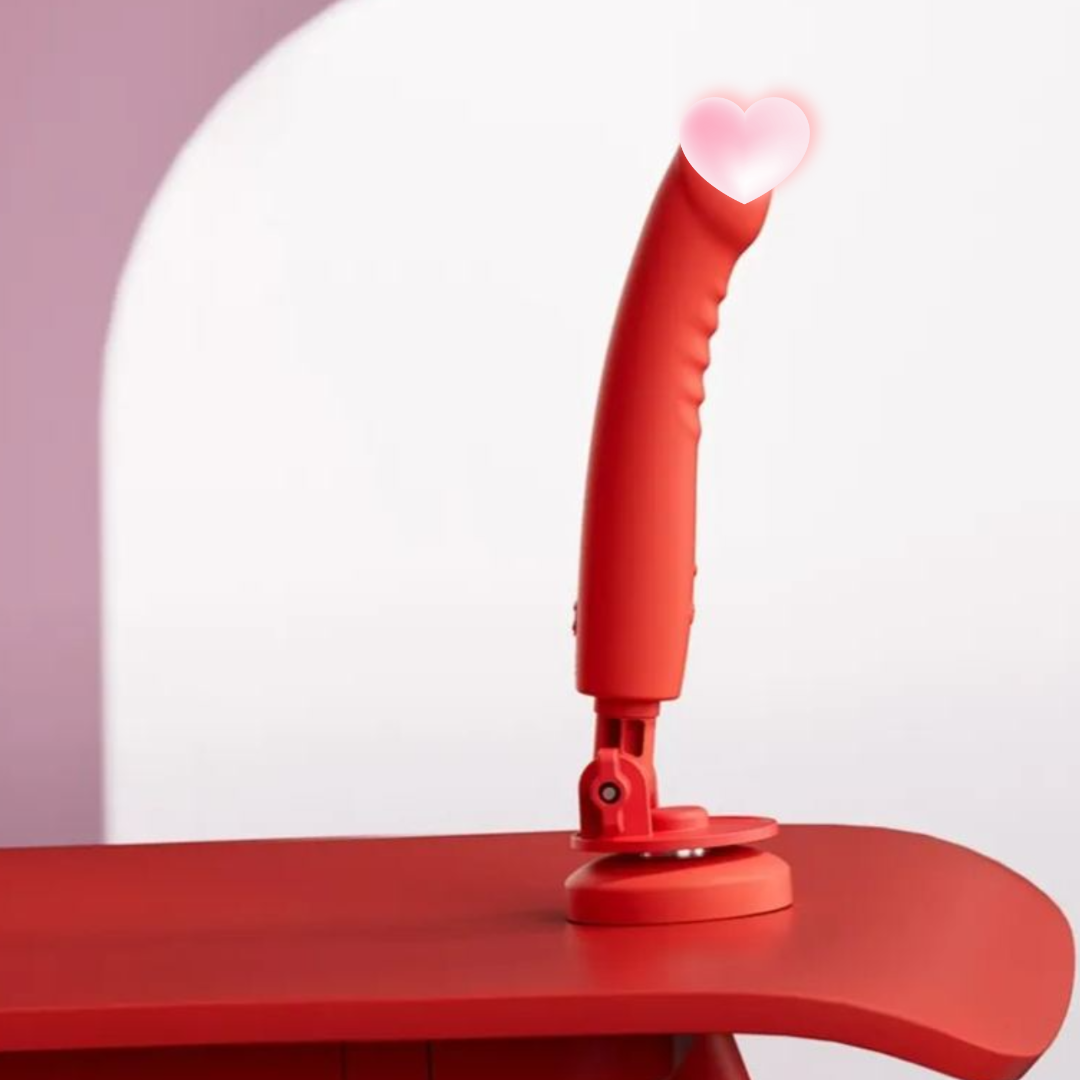 Lovense Mission 2 智能控制震動式假陽具 紅色