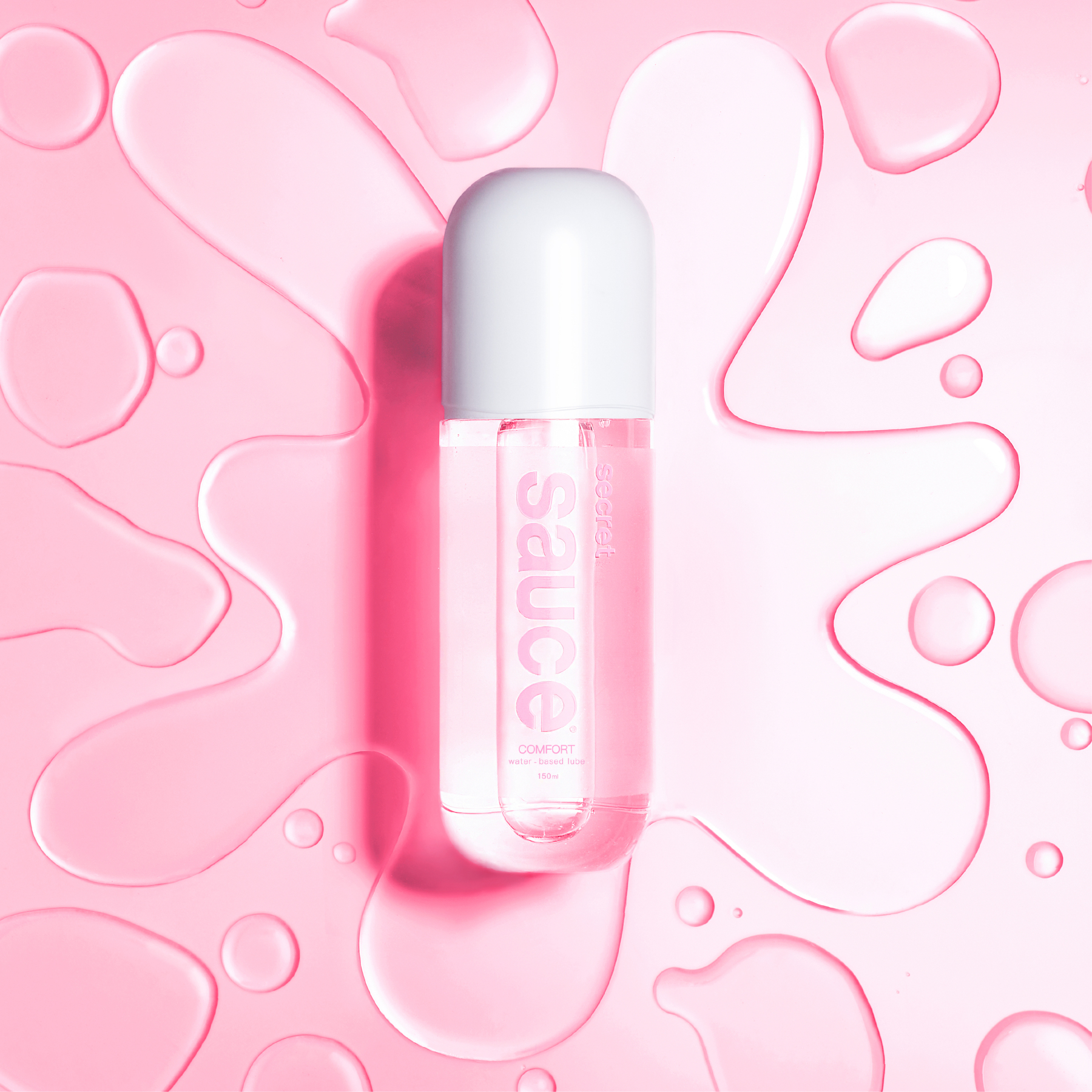Sauce - Secret Sauce 潤滑液 150ml，水性高保濕配方，三款選擇，尖嘴頭設計，雙層防漏安全使用。