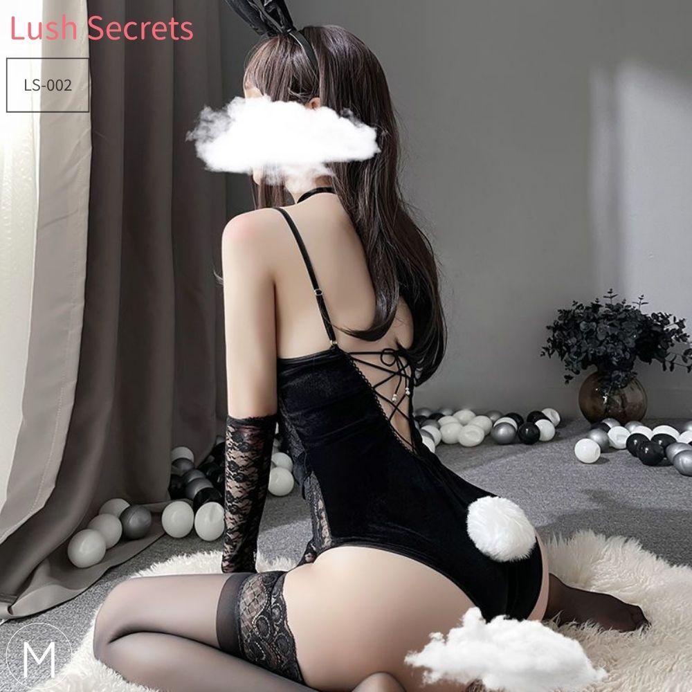 Lush Secrets LS-002 高級兔女郎 (黑色/白色/紅色)