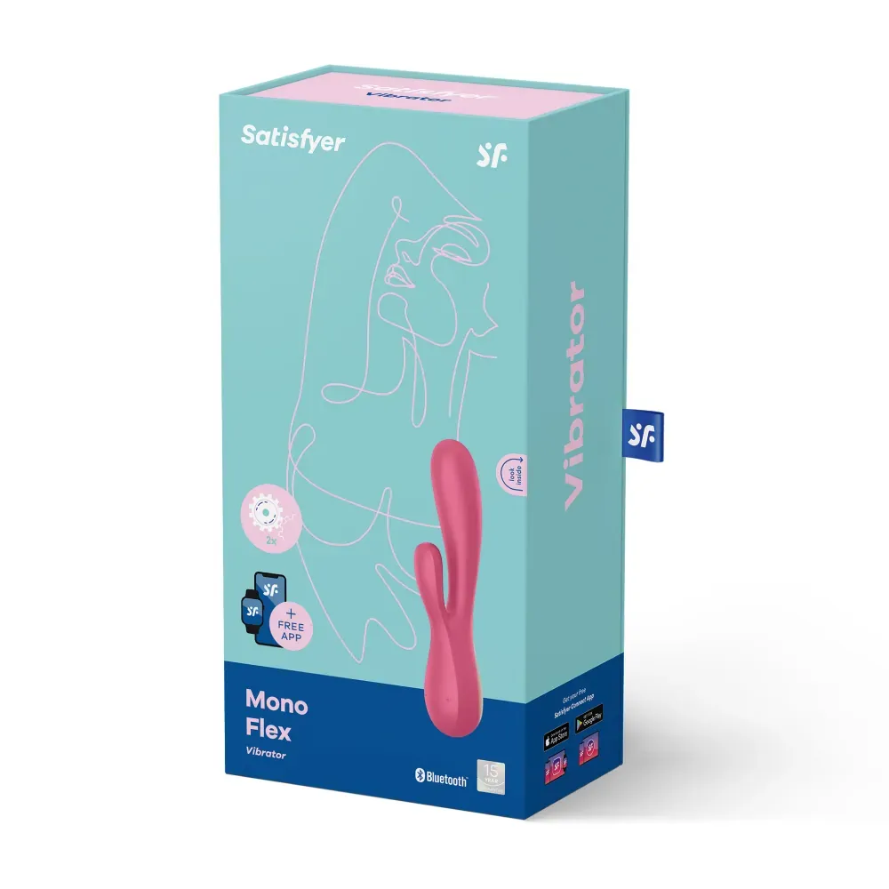 Satisfyer Mono Flex 手機遙控雙頭震動棒