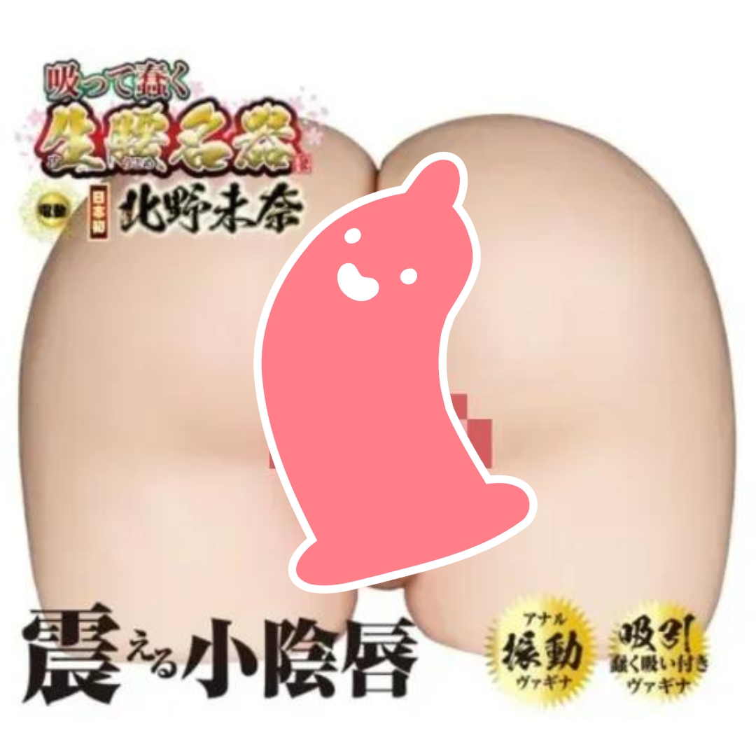 NPG 北野未奈 生腰名器 6kg，雙穴設計，10種震動模式，3段吸力調整，USB充電，帶來真實性愛體驗。