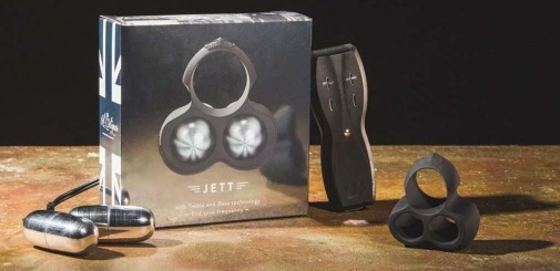 Hot Octopuss Jett 配戴式陰莖振動器 黑色