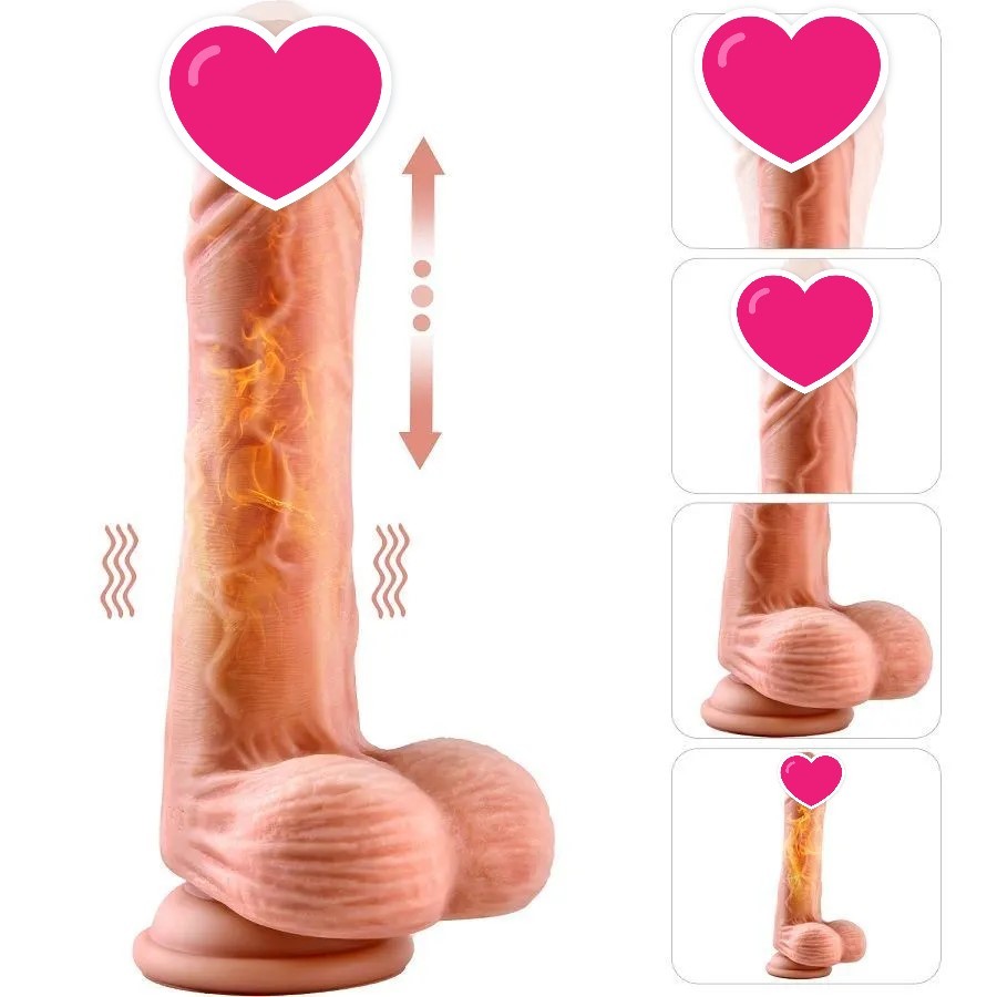 Erocome Hercules 武仙座 加溫抽插震動假陽具 肉色-SING DR