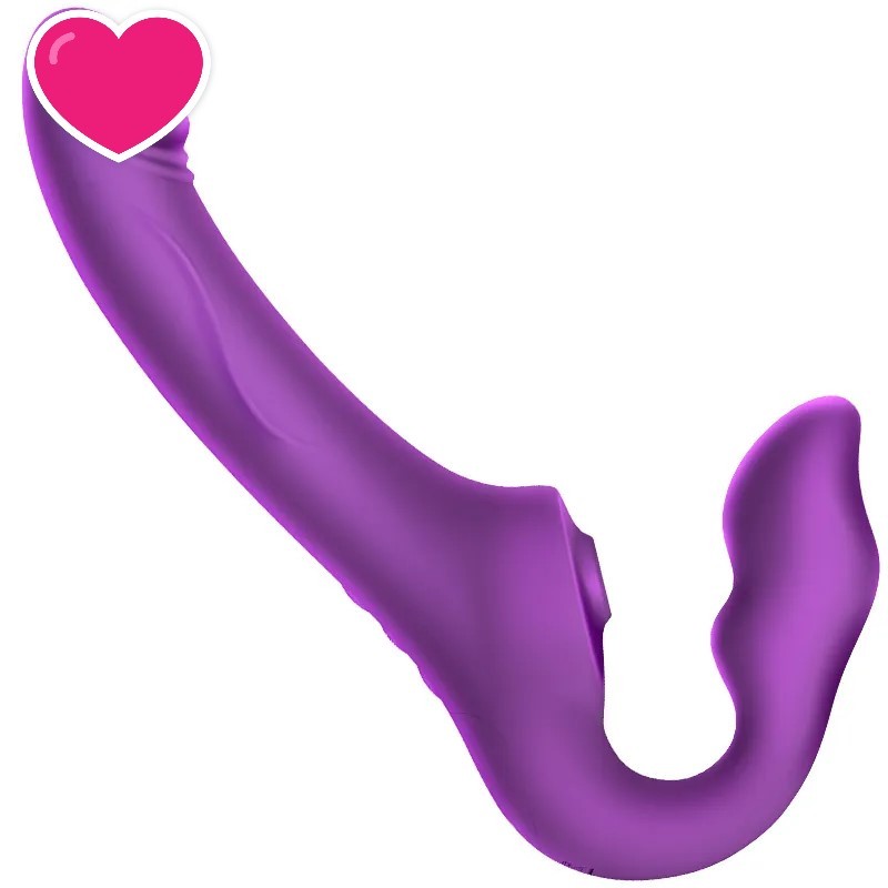 Erocome Cancri 巨蟹座 無線遙控吸啜雙頭震動棒 紫色