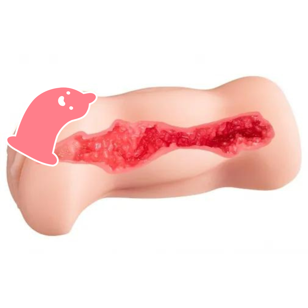 NPG 北野未奈 迷你飛機杯，日本製 TPE 材質，柔軟富彈性，內部紋理精細，提供貼近真實的快感。