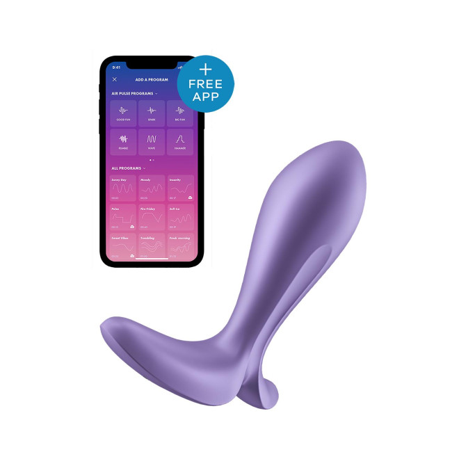 Satisfyer Intensity Plug App控制 強力後庭塞-SING DR