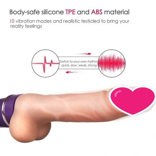 Erocome Auriga 禦夫座 自動抽插震動棒 紫色