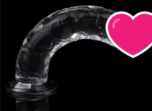 Lovetoy Flawless 假陽具 7.0" - 透明