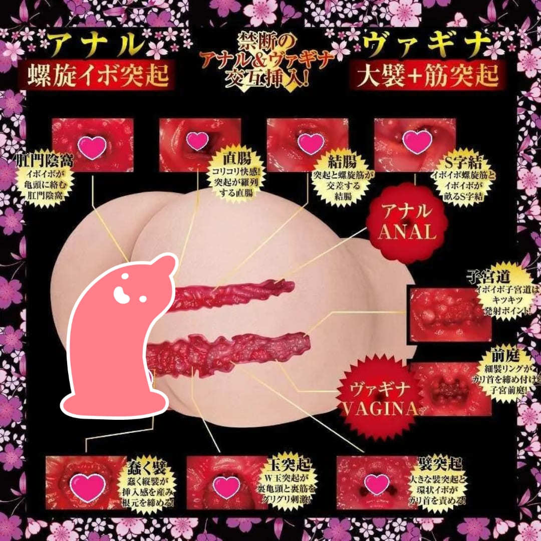 NPG 極上生腰 美谷朱里 雙穴女優名器飛機杯