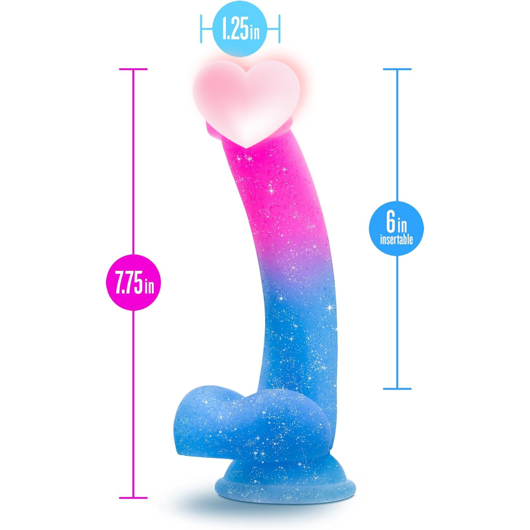 Avant Chasing Sunsets Mermaid Dildo 漸變色彩陽具  ( 粉色藍色 )