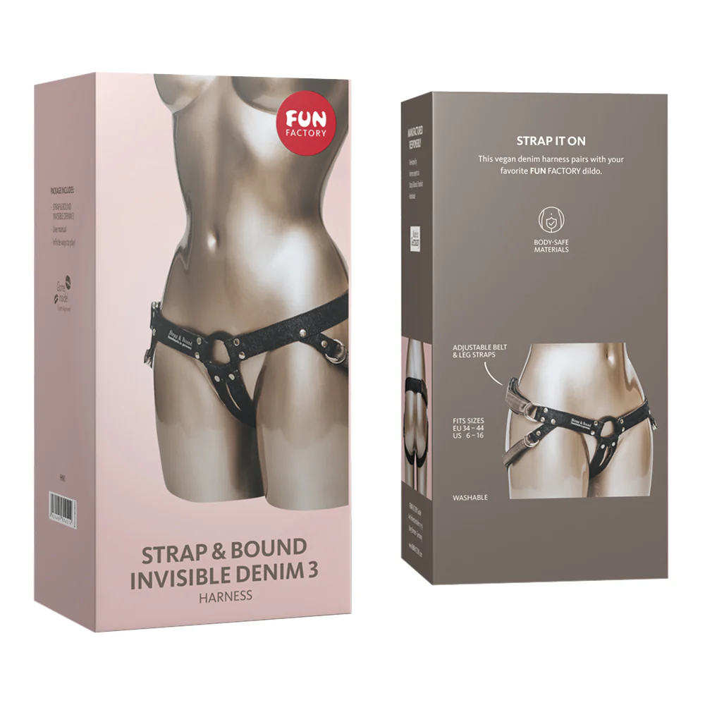 Fun Factory Strap & Bound Harness 情趣用品 – 機洗示意圖