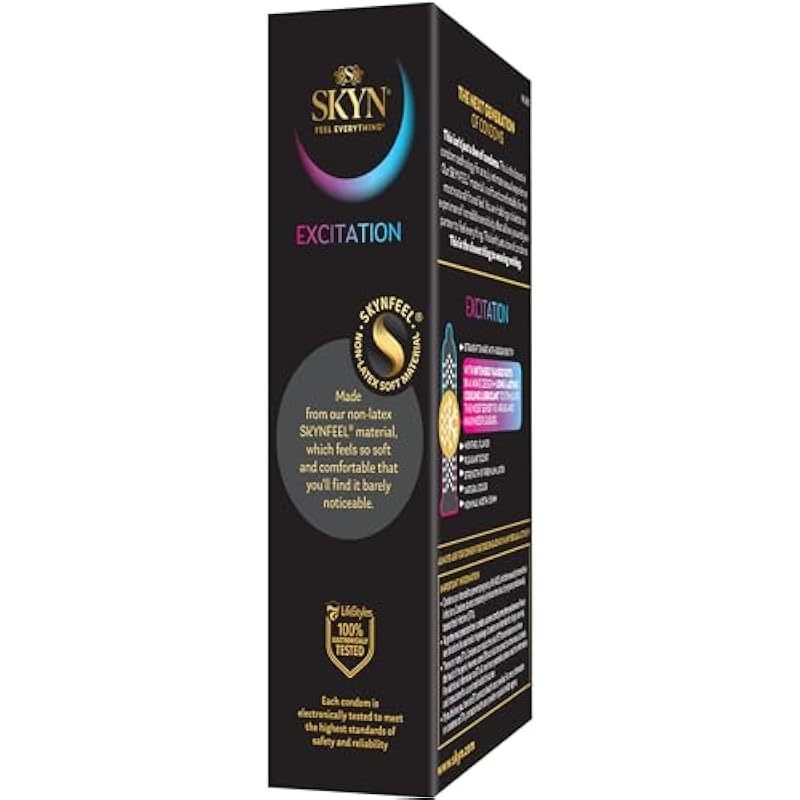 SKYN Excitation 冰感凸點激情 PI安全套 12片裝