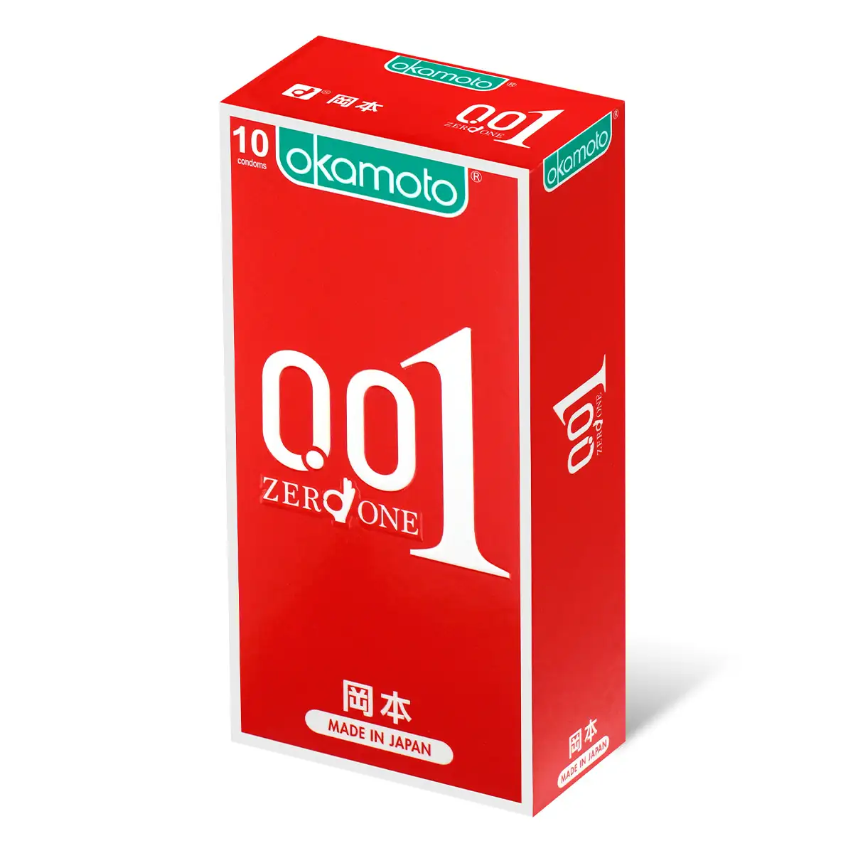 岡本 0.01 水性聚氨酯 10 片裝 PU 安全套
