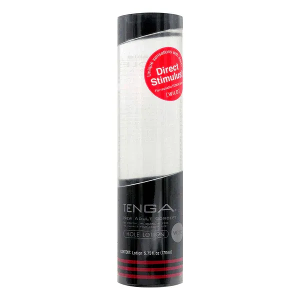 TENGA HOLE LOTION WILD 水性潤滑劑 黑色 - 170ml