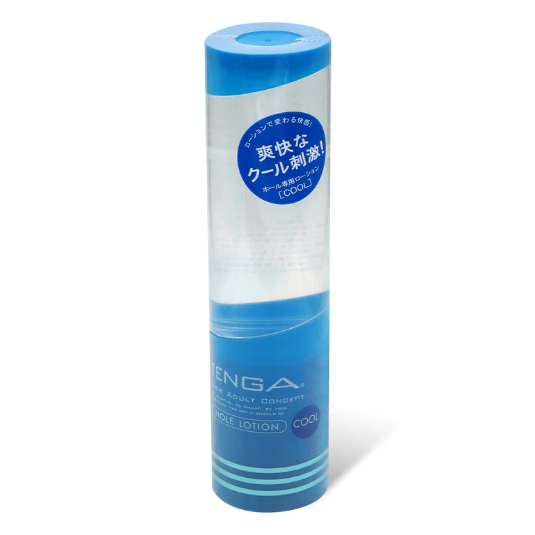 TENGA HOLE LOTION COOL 水性潤滑劑 藍色冰涼版 - 170ml