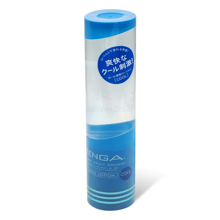 TENGA HOLE LOTION COOL 水性潤滑劑 藍色冰涼版 - 170ml