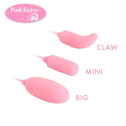 SSI JAPAN Wild One PINKROTOR 震動器，14,000rpm轉速，帶來強烈的局部與全身刺激。