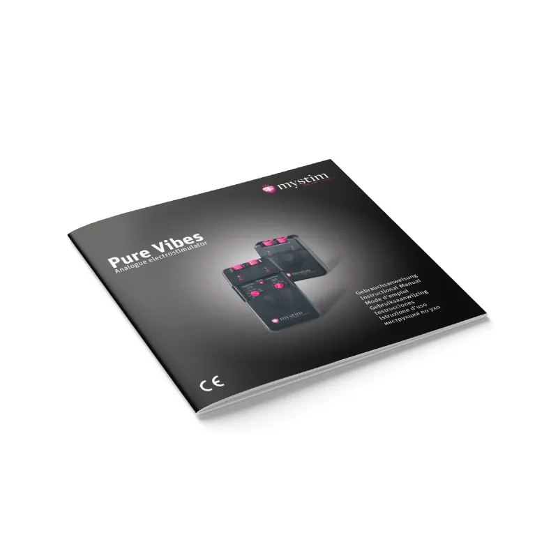 Mystim Pure Vibes 電脈衝刺激器，0-80mA 可調強度，適合探索不同感官體驗，內附 9V 電池與手提箱。