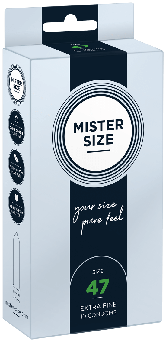 MISTER SIZE 47MM 乳膠安全套 (3片/10片/36片)