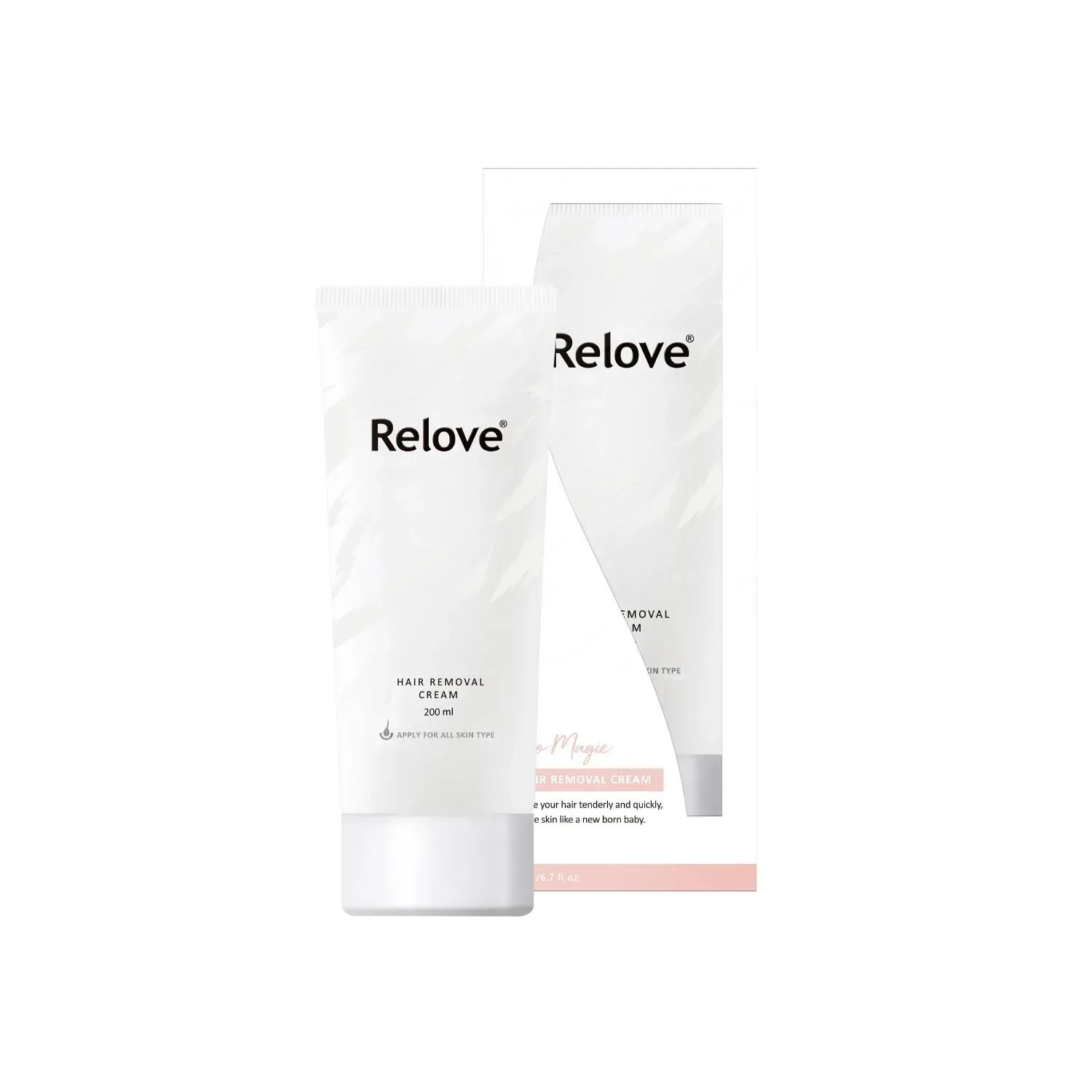 Relove 瞬淨 Ku溜零毛髮霜 200ml