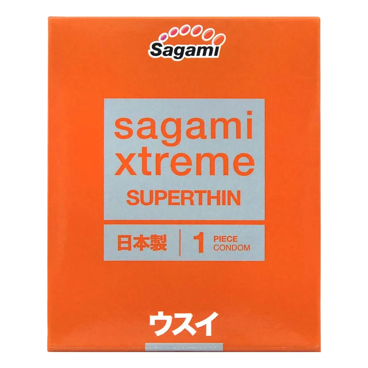 日本製 Sagami 纖薄安全套，透明無色設計，搭配矽性潤滑液，使用更舒適順滑。