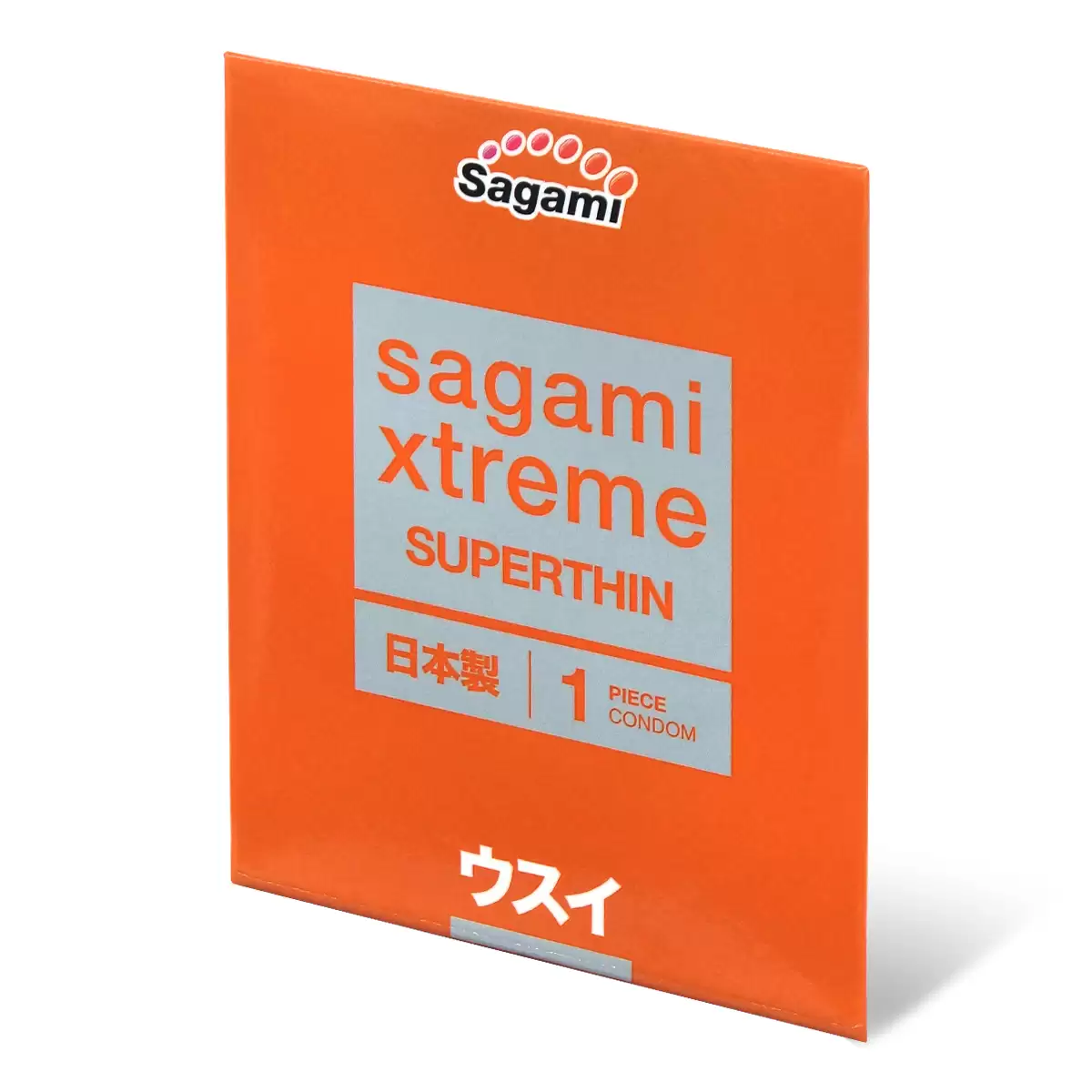 Sagami 相模究極纖薄式 (第二代) 乳膠安全套，厚度僅 0.049mm，提供近乎無隔感的親密體驗。