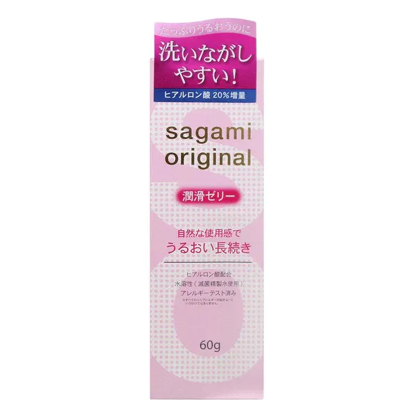 相模水性潤滑劑，含透明質酸，提供持久、輕盈的潤滑體驗。