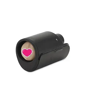 Kiiroo Keon Duo Pack 黑色智能電動飛機杯，支援成人影片同步互動，自動抽插高達 230 次/分鐘，沉浸式體驗。