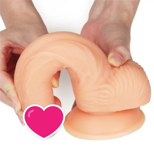 Lovetoy 7" 極柔軟仿真陽具 肉色