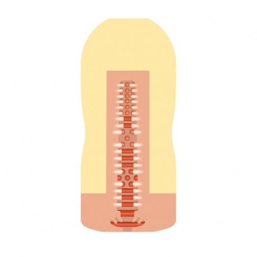NPG 葵司女優飛機杯，TPE材質，褶皺與塊狀肉壁設計，帶來強烈的愉悅波浪感。