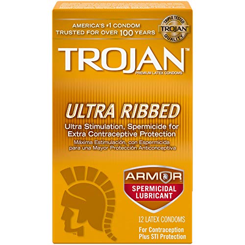 Trojan 扭紋乳膠安全套 12片裝
