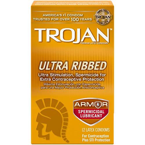 Trojan 扭紋乳膠安全套 12片裝