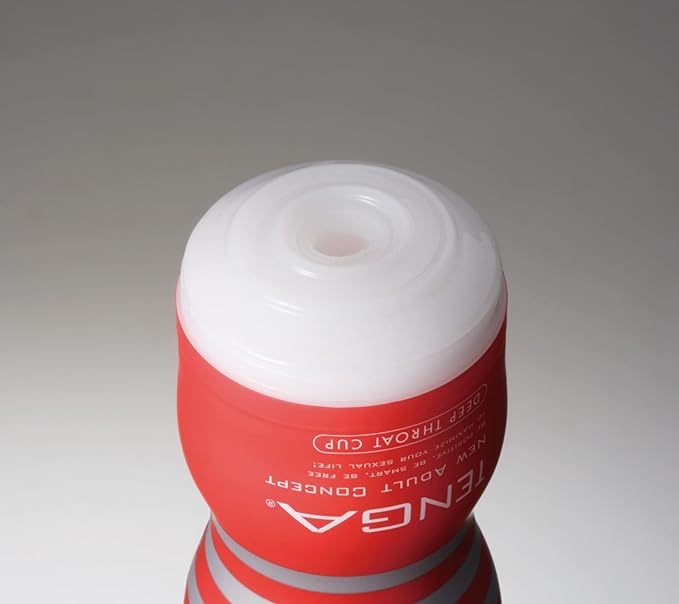TENGA ORIGINAL VACUUM CUP 冰涼特別版，藍色沙漏形設計，真空吸吮技術，內含冷卻潤滑劑。