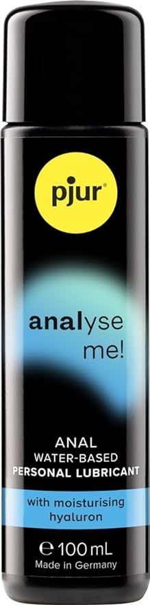 pjur Analyse me 水性潤滑劑，無香料配方，適合敏感肌膚，提供長效柔滑潤滑。