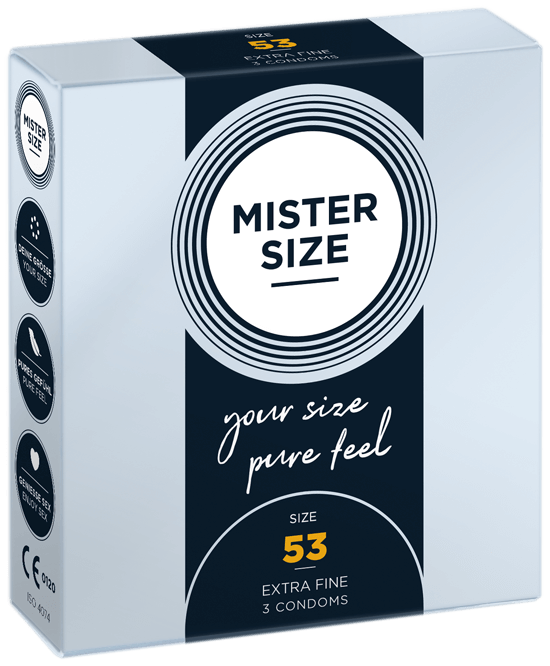 MISTER SIZE 53MM 乳膠安全套 (3片/10片/36片)