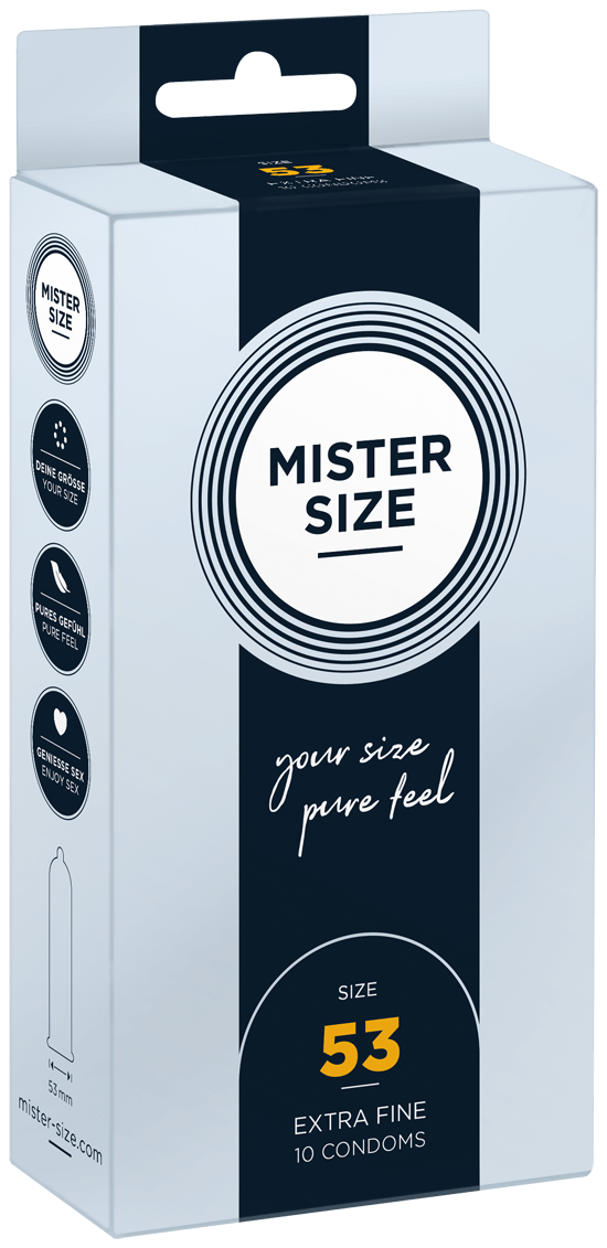 MISTER SIZE 53MM 乳膠安全套 (3片/10片/36片)