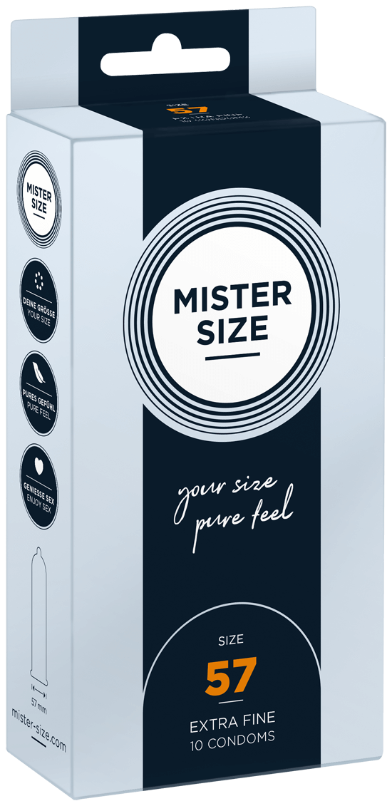 MISTER SIZE 57MM 乳膠安全套 (3片/10片/36片)